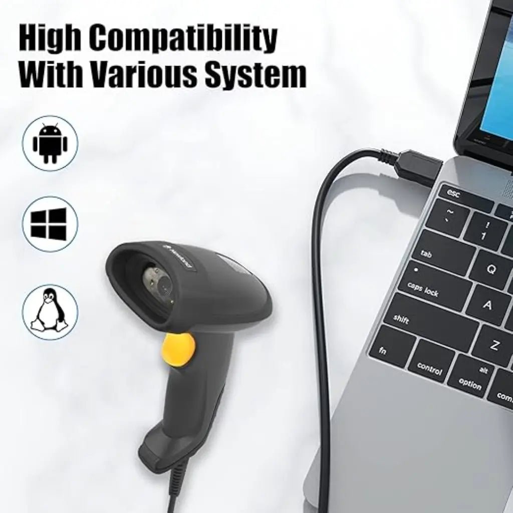 Newland HR3280-S5 2D Megapixel Handheld Corded Barcode Scanner