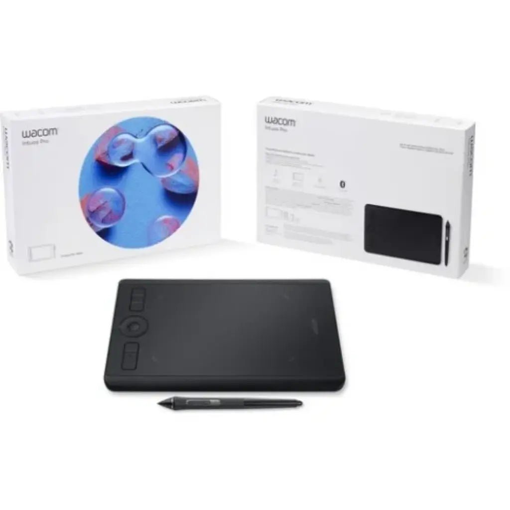 Wacom Intuos Pro PTH-460 Small Creative Pen Tablet with Wacom Pro Pen 2 - Professional Graphic Drawing Tablet