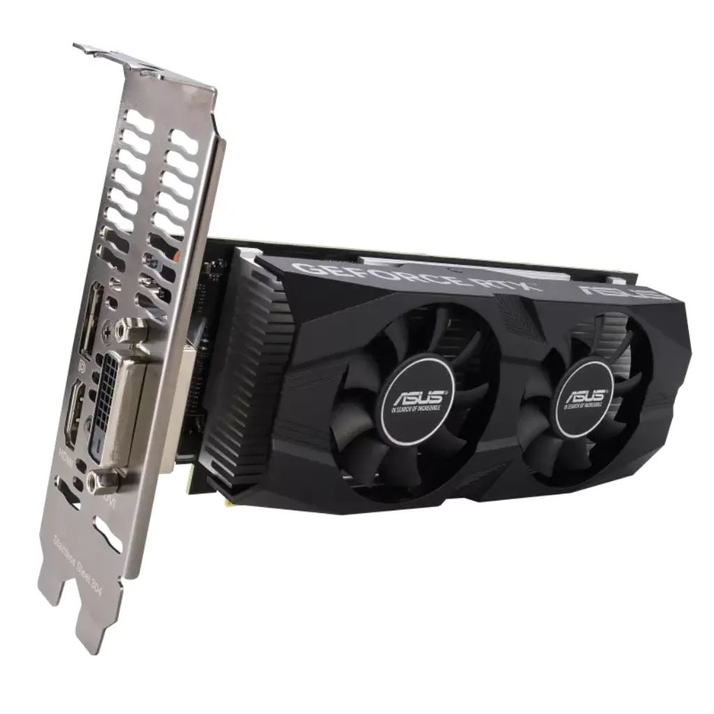ASUS NVIDIA GeForce RTX 3050 6GB GDDR6 Low Profile Gaming Graphics Card