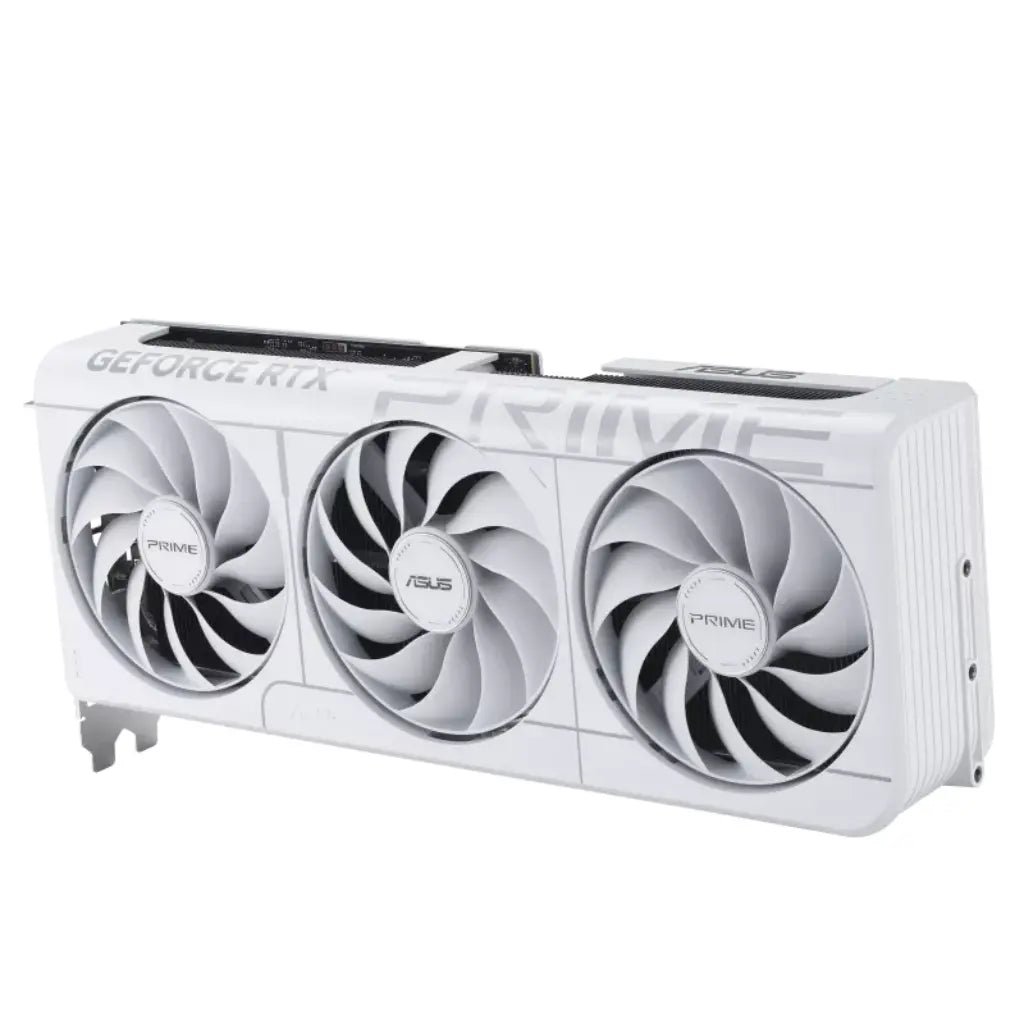 ASUS Prime NVIDIA GeForce RTX 5070 White Overclocked Edition 12GB GDDR7 PCIe 5.0 Gaming Graphics Card