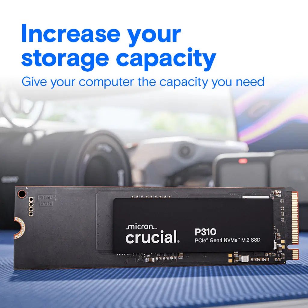 Crucial P310 4TB PCIe Gen4 NVMe M.2 2280 Internal Solid State Drive
