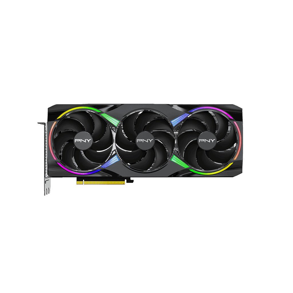 PNY GeForce RTX 5080 16GB GDDR7 EPIC-X ARGB Triple Fan Overclocked Graphics Card