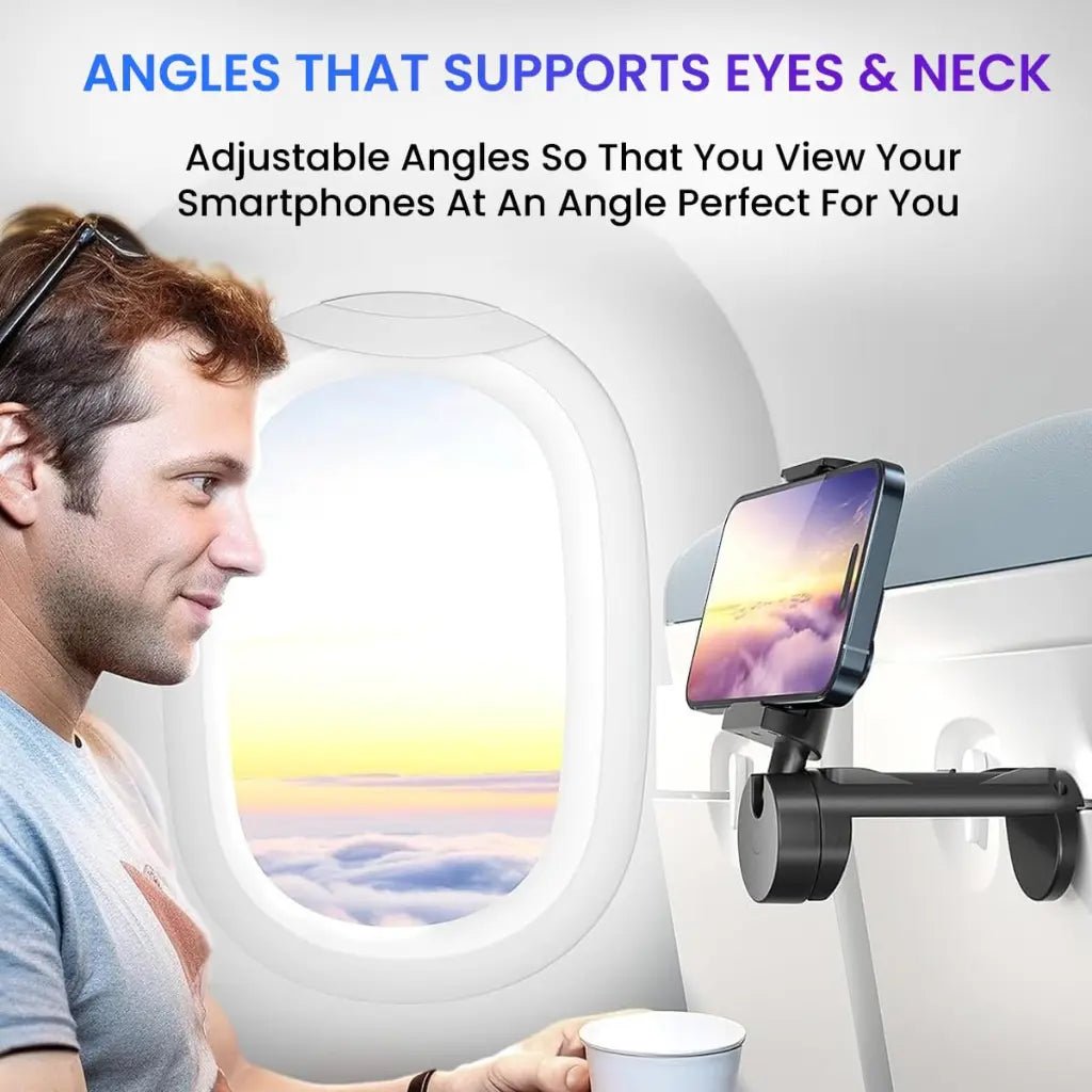 Portronics Mobot Clip POR 2269 Universal Mobile Phone Holder with 360-Degree Adjustable Angles
