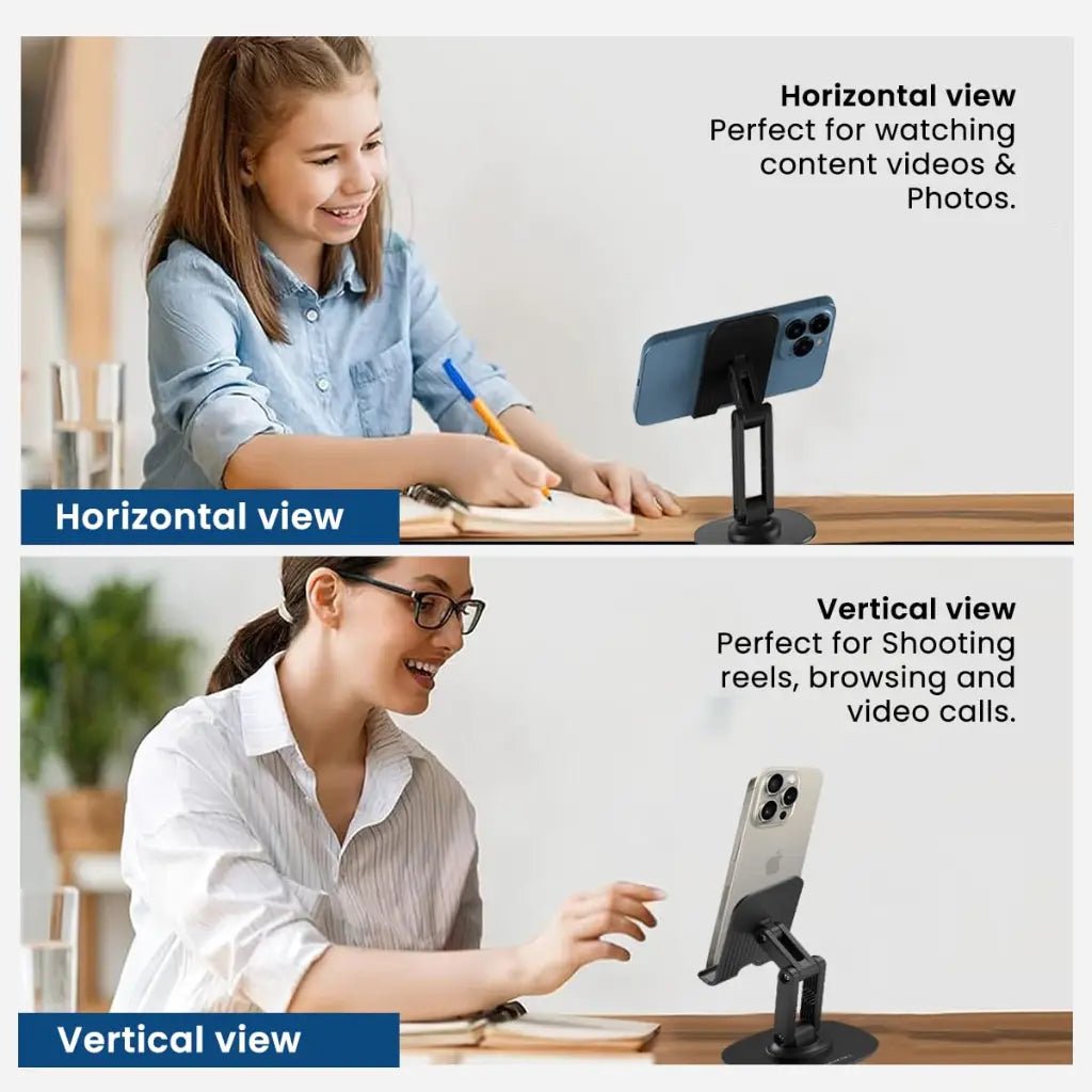Portronics My Buddy K9 (POR 1885) Ergonomic Adjustable Laptop Stand with Ventilated Cooling Design