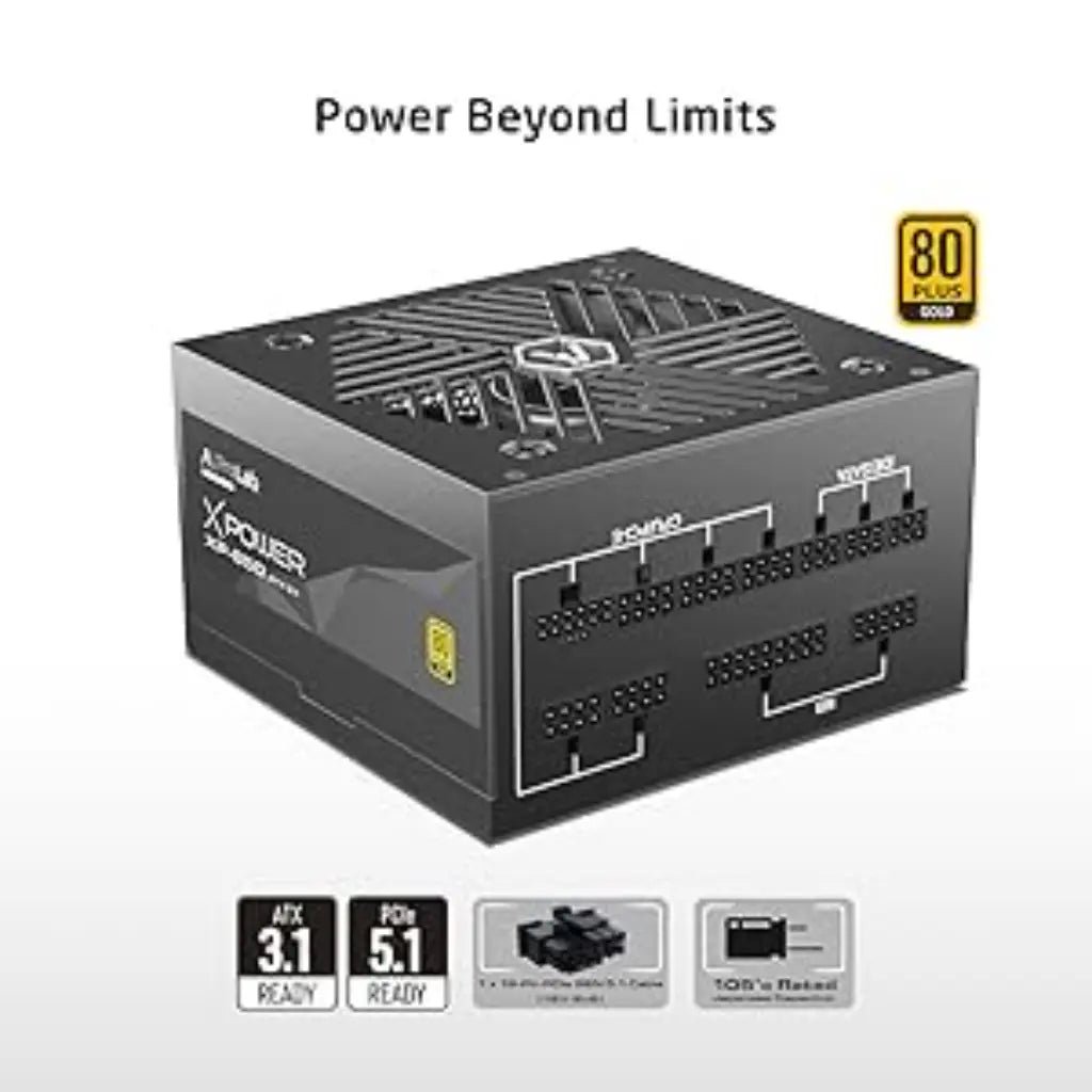 ProLab Design XPower XP-850 850W 80 Plus Gold ATX 3.1 Fully Modular Power Supply Unit