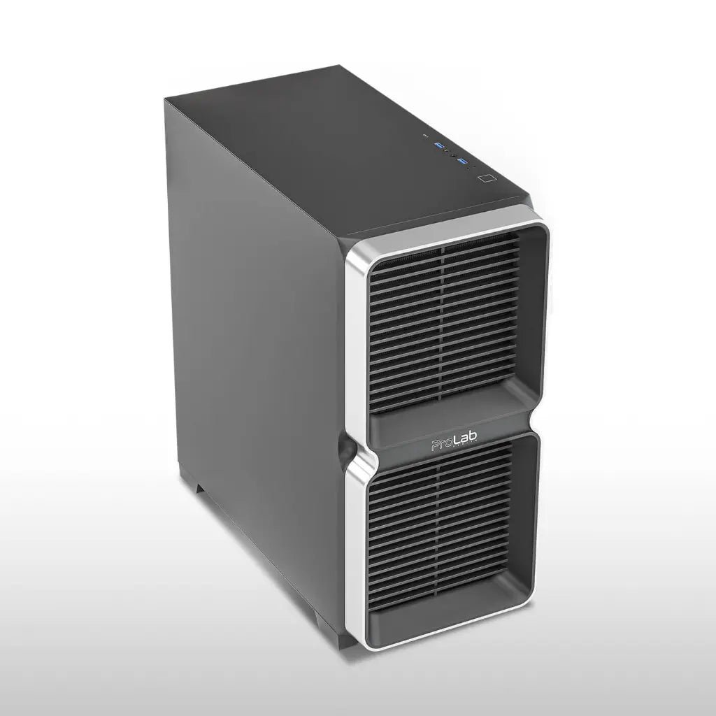 Prolab Design AI828 Mid Tower E-ATX Workstation Case with USB Type-C