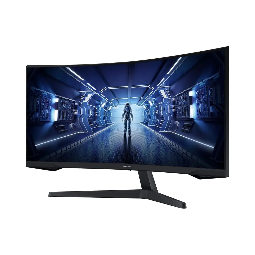 Samsung Odyssey G5 34-Inch WQHD 165Hz 1ms Curved Gaming Monitor with FreeSync Premium (LC34G55TWWWXXL)