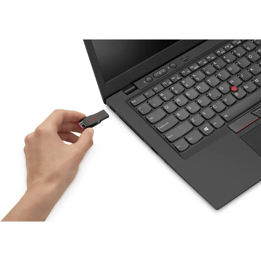 SanDisk Cruzer Blade 16GB USB 2.0 Flash Drive - Compact Portable Storage