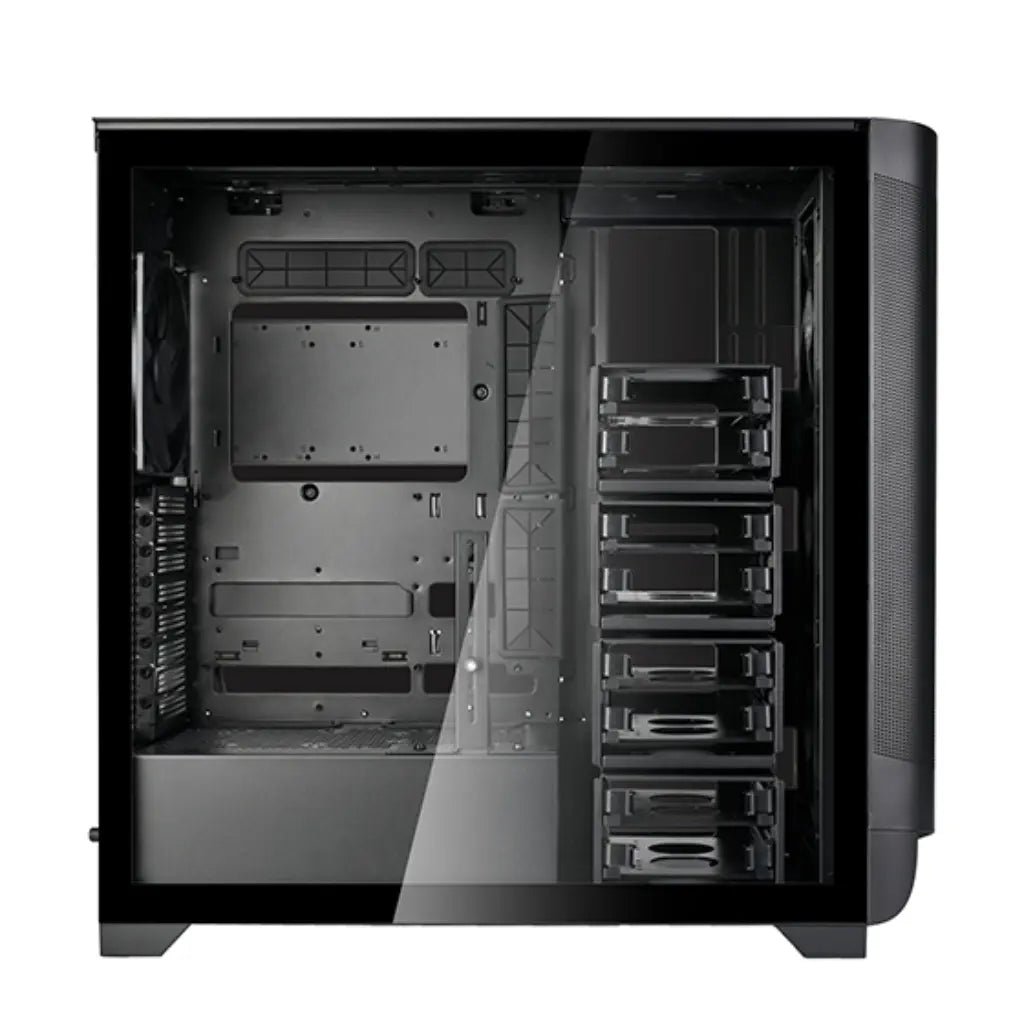SilverStone SETA A2 High Airflow E-ATX Mid-Tower PC Case with Tempered Glass Side Panel