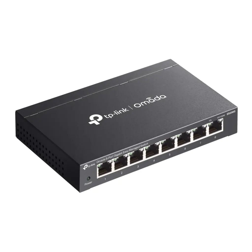 TP-Link Omada 8-Port Gigabit Easy Smart Managed Switch with Durable Metal Housing
