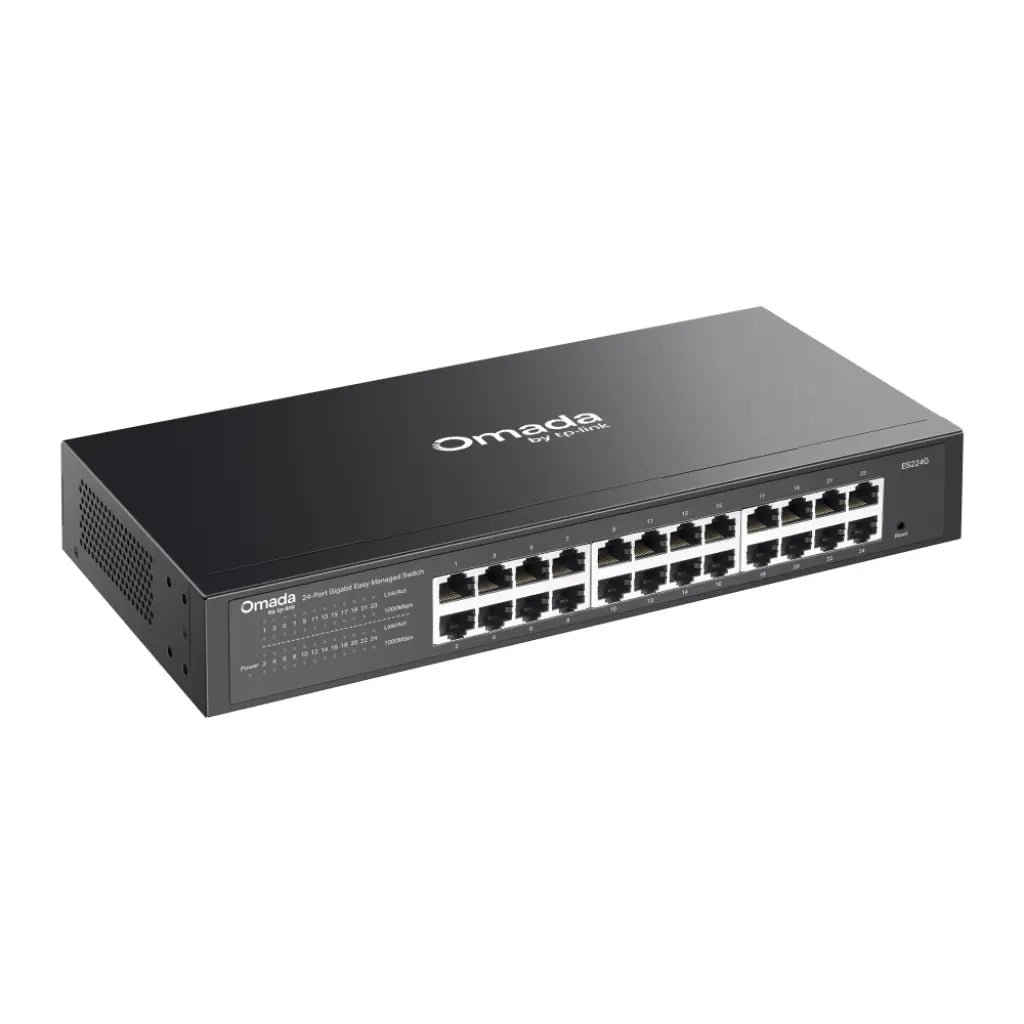 TP-Link Omada ES224G 24-Port Gigabit Ethernet Easy Managed Network Switch with Cloud Management