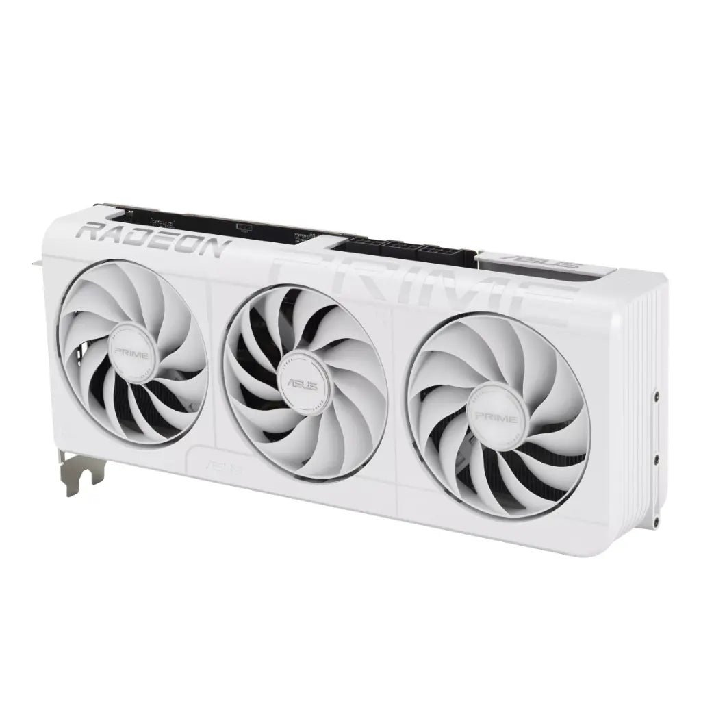 ASUS Prime AMD Radeon RX 9070 XT White OC Edition 16GB GDDR6 Graphics Card