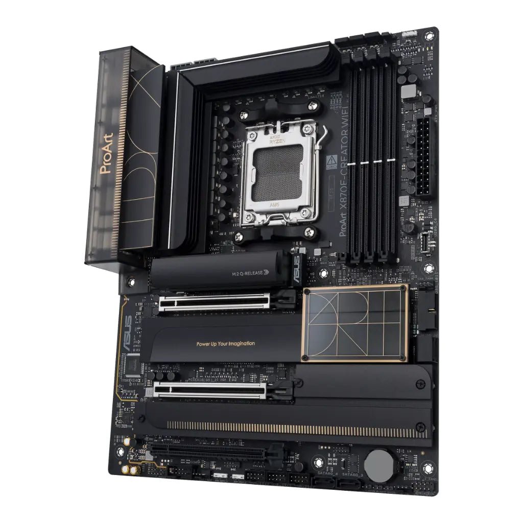 ASUS ProArt X870E-Creator WiFi AMD AM5 ATX Motherboard with 10Gb Ethernet and DDR5 Support
