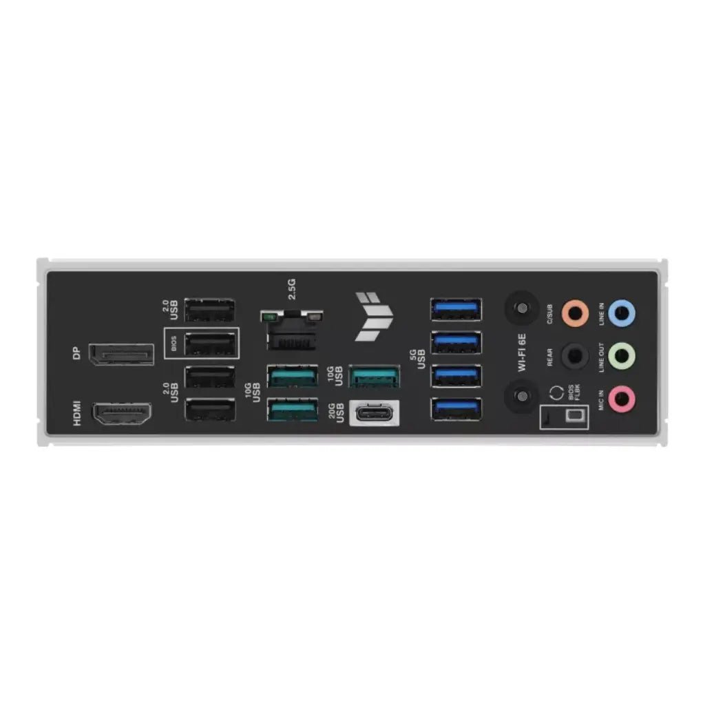 ASUS TUF GAMING B850M-PLUS WIFI AMD AM5 DDR5 Micro-ATX Motherboard with Wi-Fi 6E Support