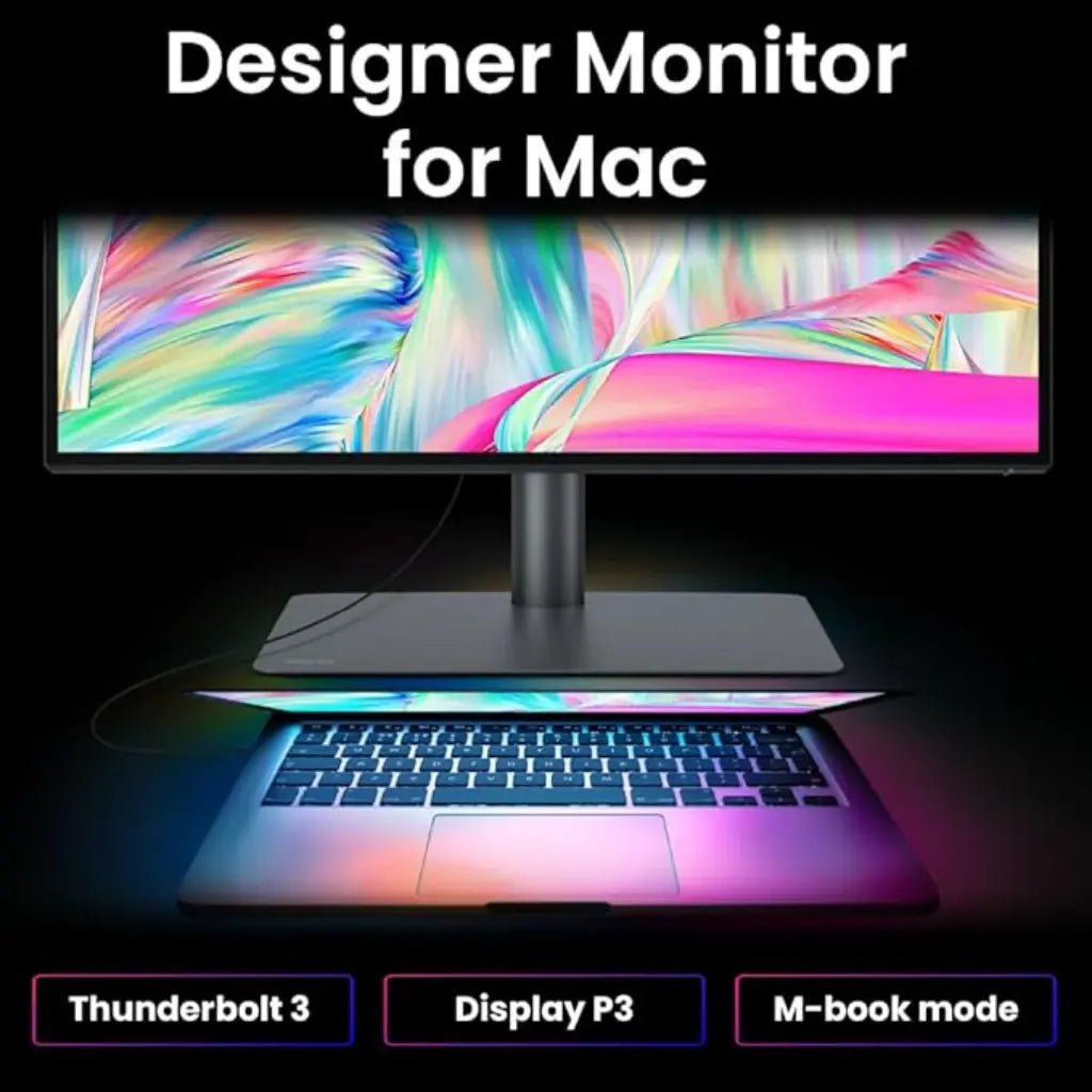 BenQ PD3225U 32-inch 4K UHD IPS Black Professional Monitor with Thunderbolt 3 Connectivity