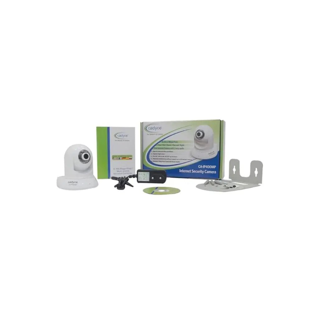 Cadyce CA-IP400MP 2MP Full HD PoE Day/Night PT Internet Security Camera with 2-Way Audio