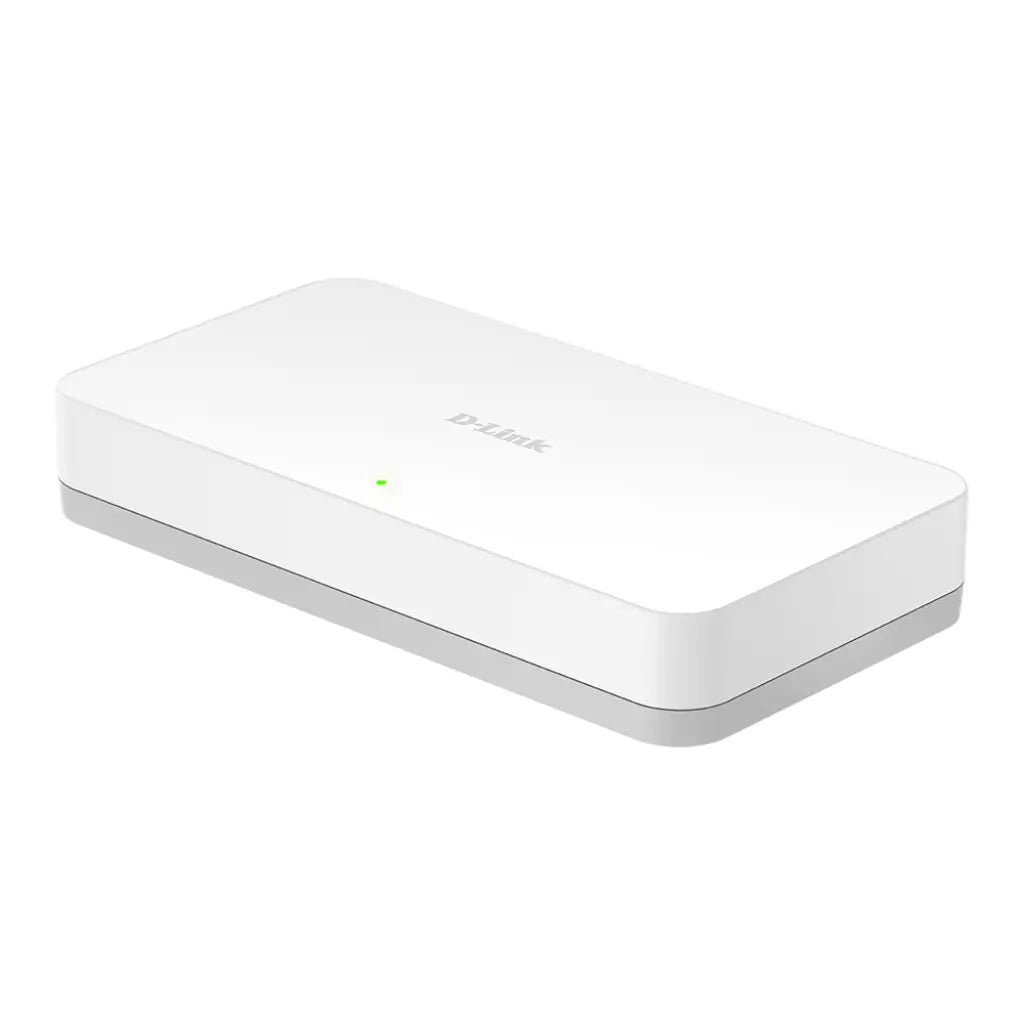 D-Link DGS-1008A 8-Port Gigabit Ethernet Unmanaged Desktop Switch with Silent Fanless Design