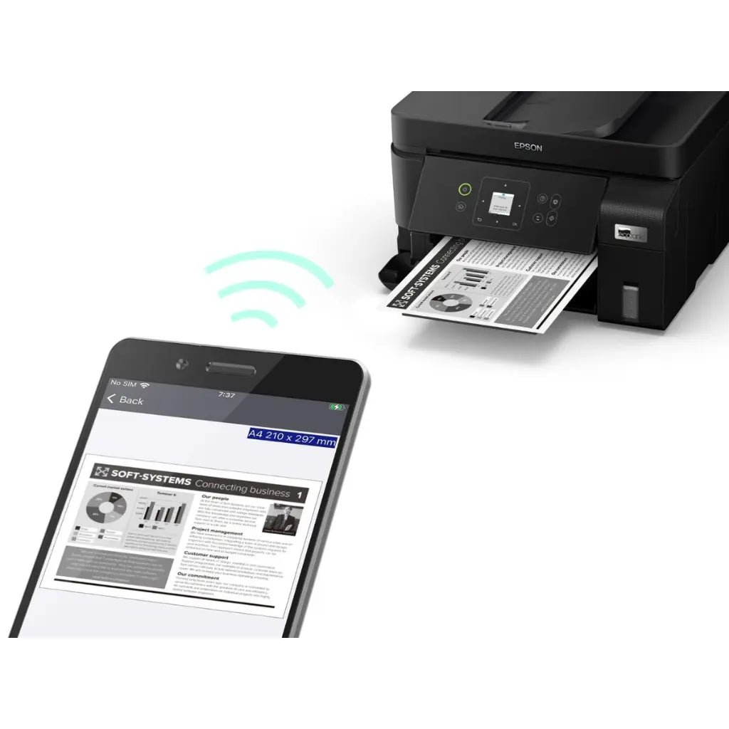 Epson EcoTank M2050 Wireless Monochrome All-in-One Ink Tank Printer with Automatic Document Feeder