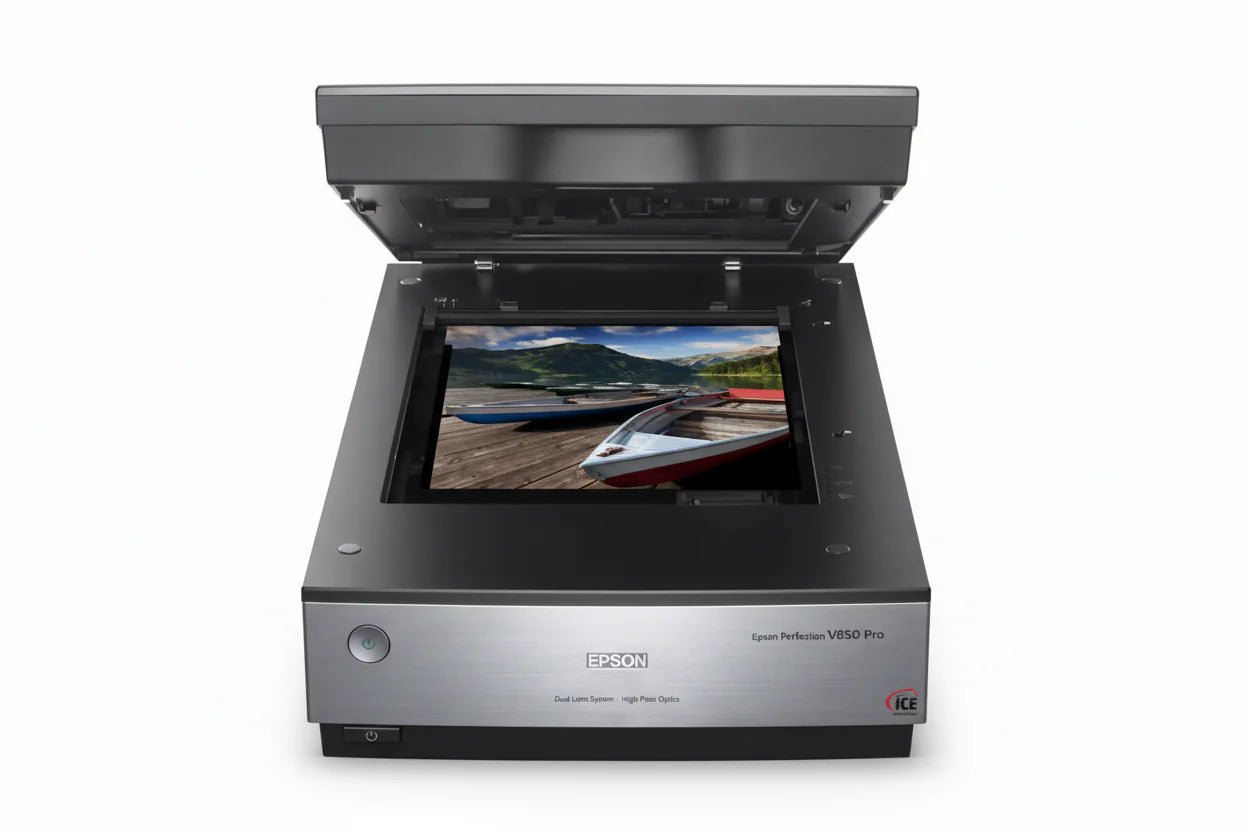 Epson Perfection V850 Pro Professional Flatbed Photo and Film Scanner with 6400 DPI Resolution