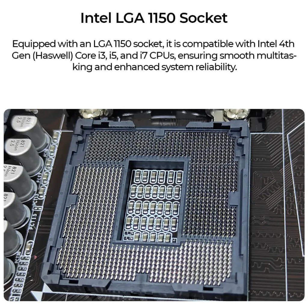 Foxin H81 Prime Intel H81 LGA 1150 Socket DDR3 RAM NVMe NGFF ATX Desktop Motherboard
