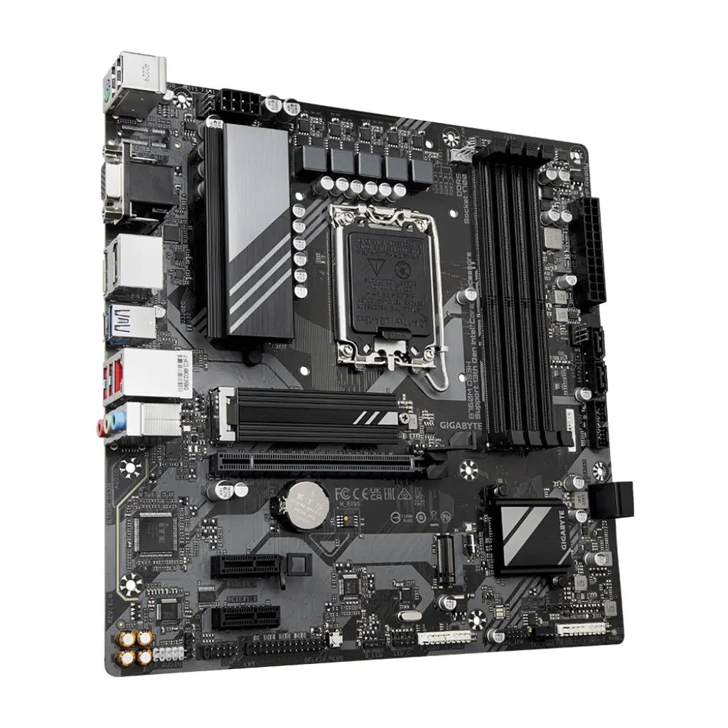 Gigabyte B760M DS3H Intel B760 LGA1700 DDR4 Micro-ATX Motherboard for 12th/13th/14th Gen Intel Core Processors
