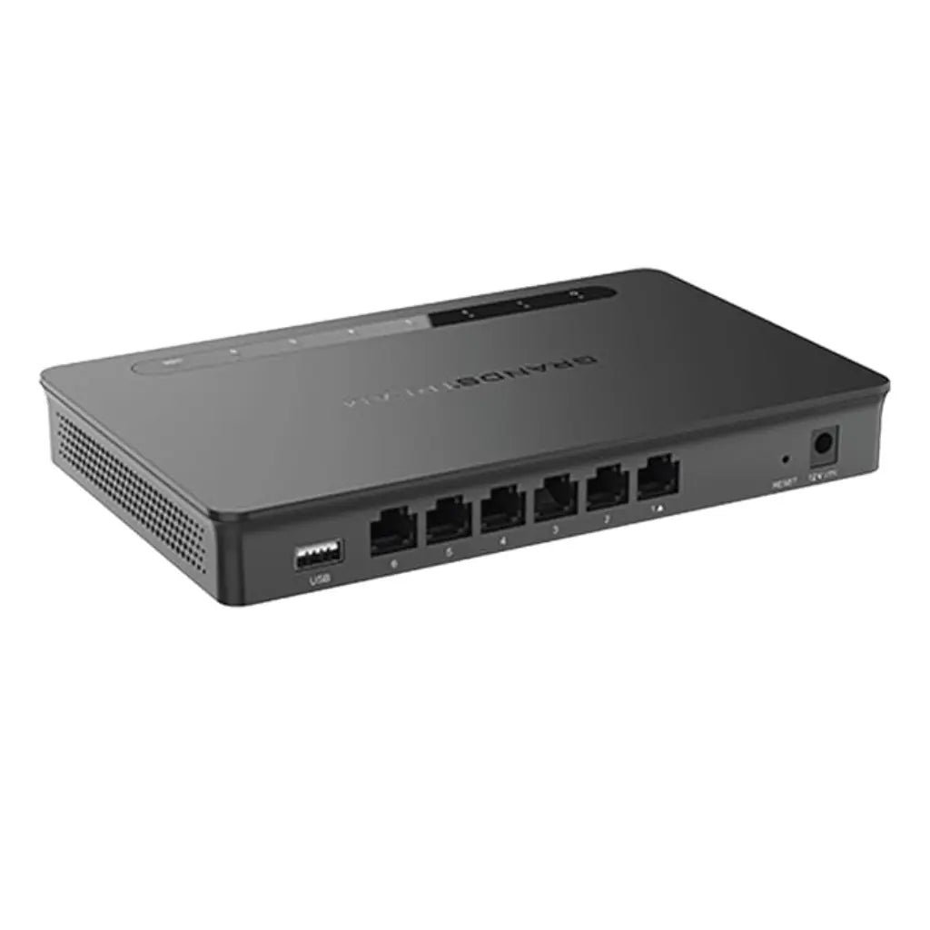 Grandstream GWN7001 Multi-WAN Gigabit VPN Router with 6-Port Gigabit LAN Support