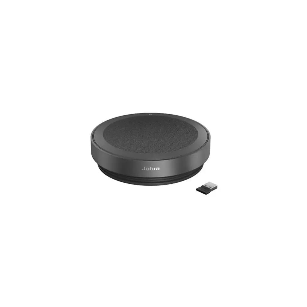 Jabra Speak2 75 MS Professional Portable Bluetooth Speakerphone with USB-A and USB-C Connectivity - Dark Grey