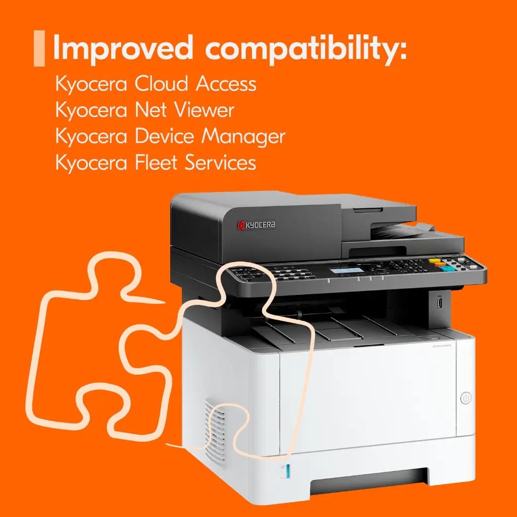 Kyocera ECOSYS MA4000X 42ppm Monochrome Laser Multifunction Printer with Duplex Printing and Network Connectivity