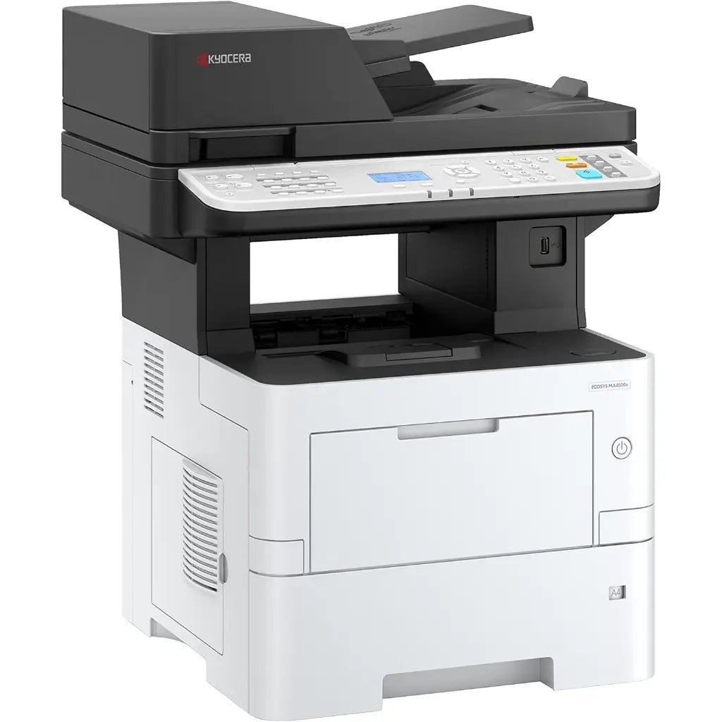 Kyocera ECOSYS MA4500x Professional Monochrome Multifunction Laser Printer with Auto Duplex Printing and High-Speed Performance