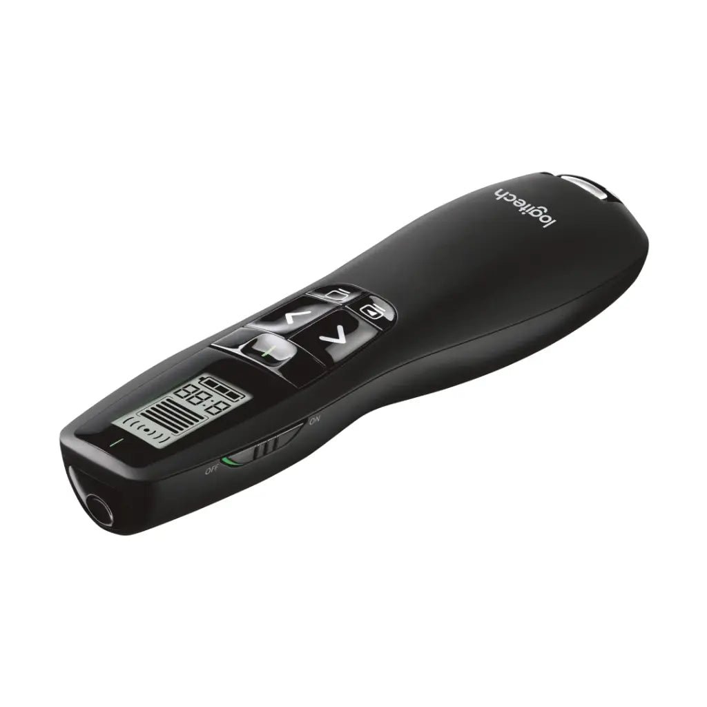 Logitech R800 Professional Wireless Laser Presentation Remote with 30m Range and Green Laser Pointer