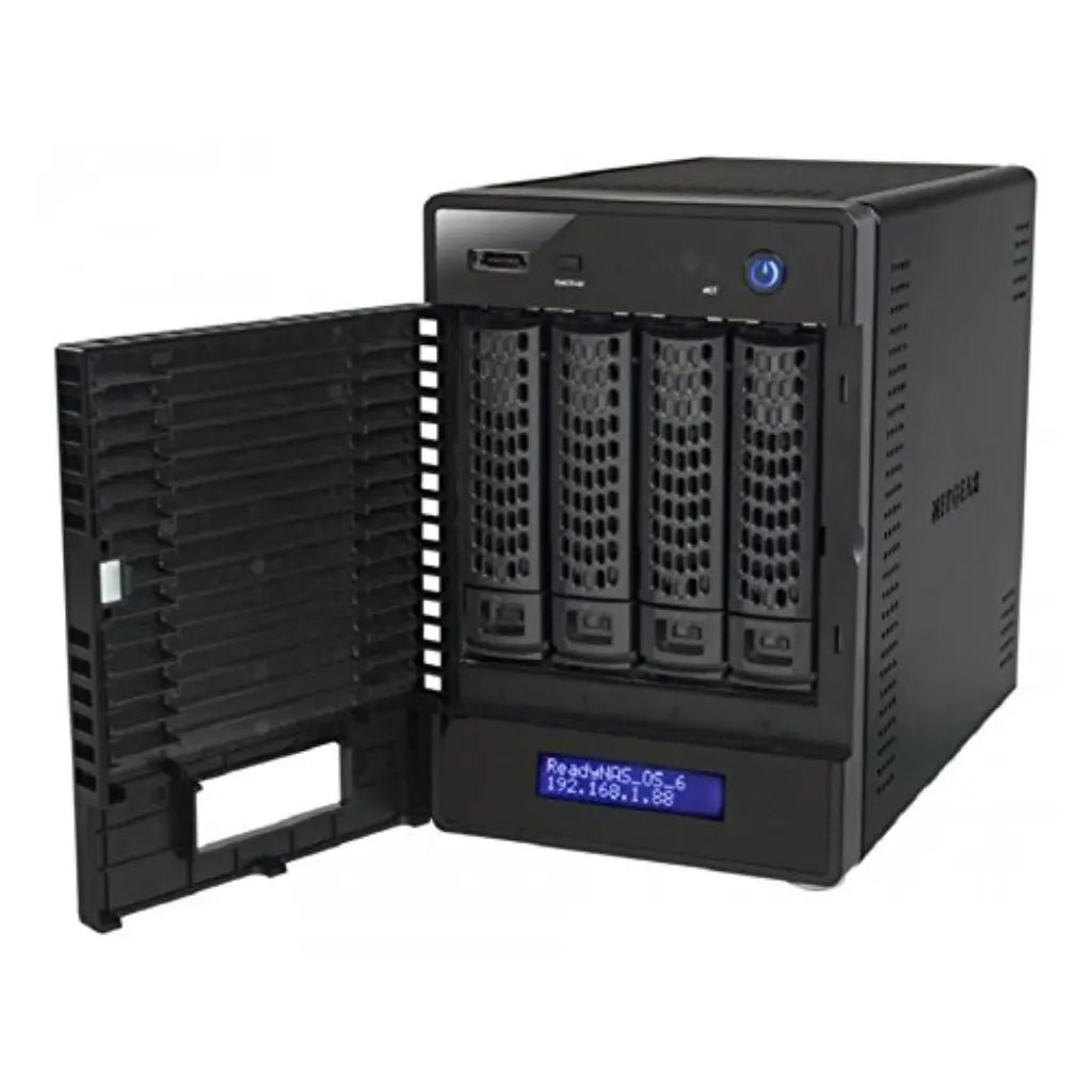 Netgear ReadyNAS RN214 4-Bay Diskless Desktop Network Attached Storage for Personal Cloud