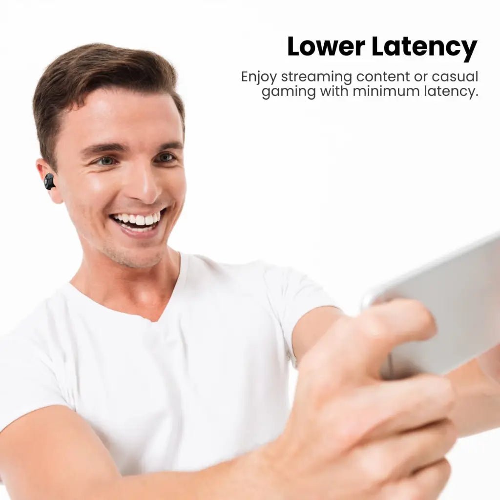 Portronics Harmonics Twins S3 TWS Wireless Earbuds with Bluetooth 5.2 and 20-Hour Playtime