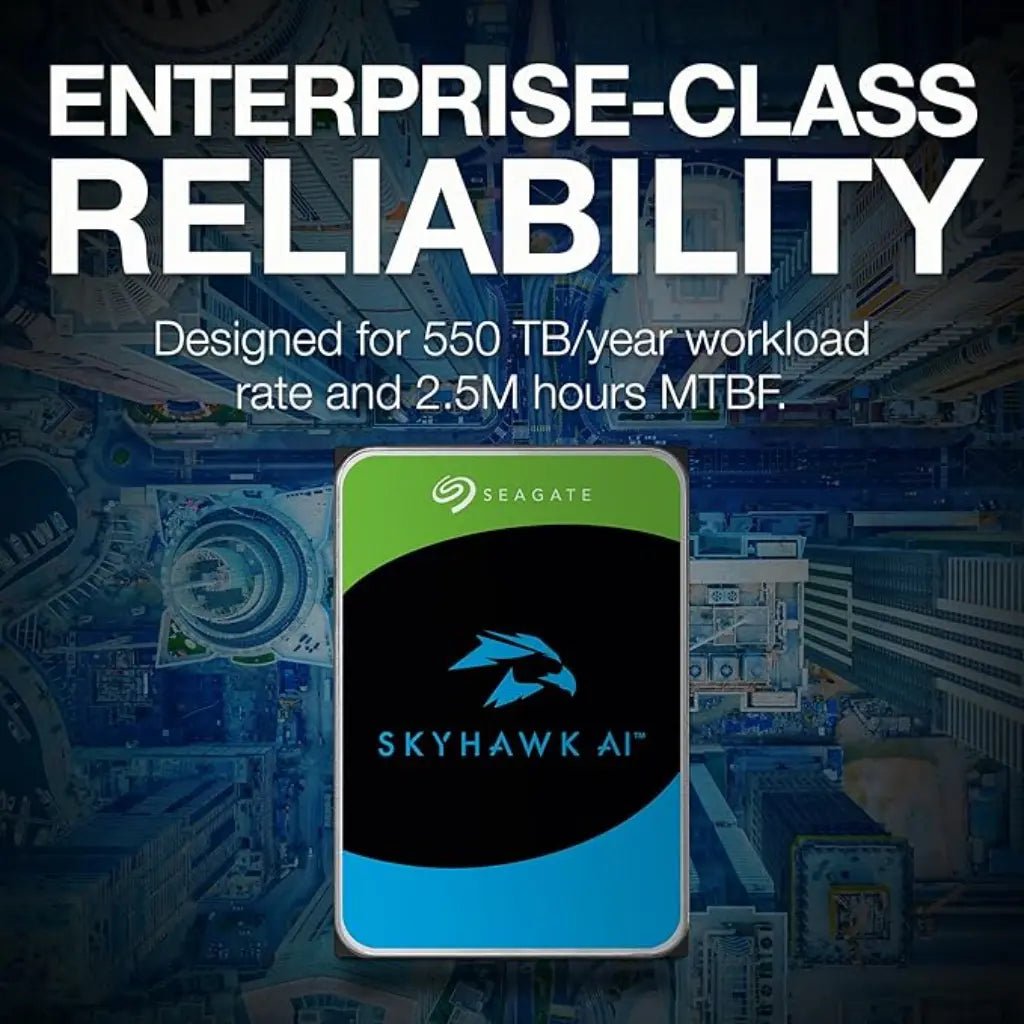 Seagate SkyHawk AI 12TB 7200RPM SATA 6Gb/s Surveillance Internal Hard Drive