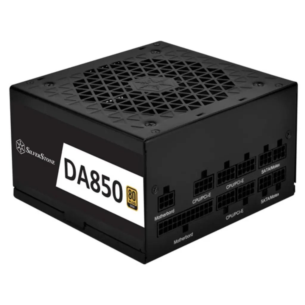 SilverStone DA850 850W Fully Modular 80 Plus Gold Certified ATX Power Supply