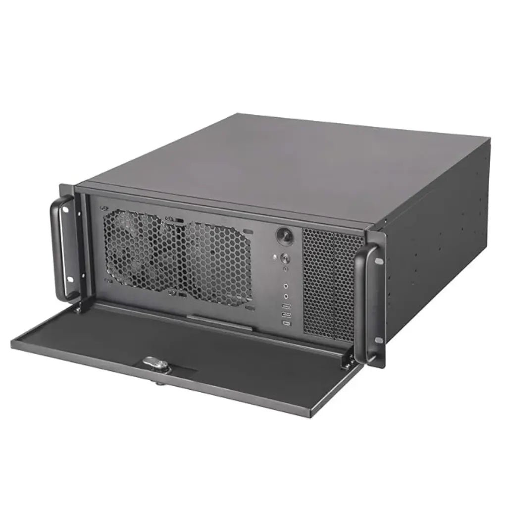 SilverStone RM42-502 4U Rackmount Server Chassis - Liquid Cooling Ready (240mm Support)