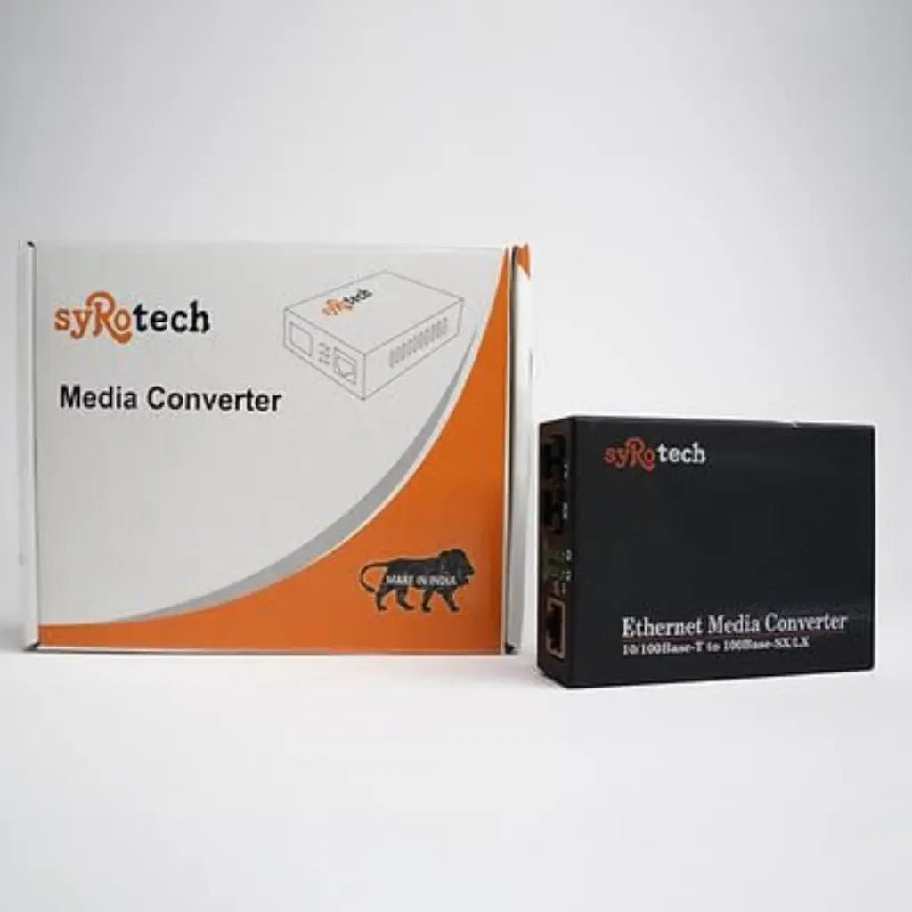 Syrotech GOMC-1303-20 Single Mode Dual Fiber 10/100Mbps Ethernet Media Converter