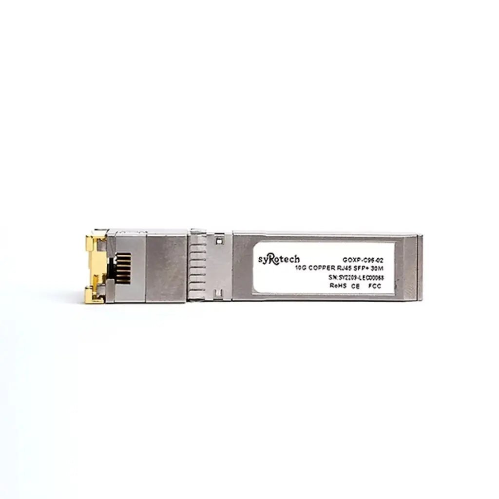 Syrotech GOXP C96 02 10GBASE-T RJ45 Copper SFP+ Transceiver Module