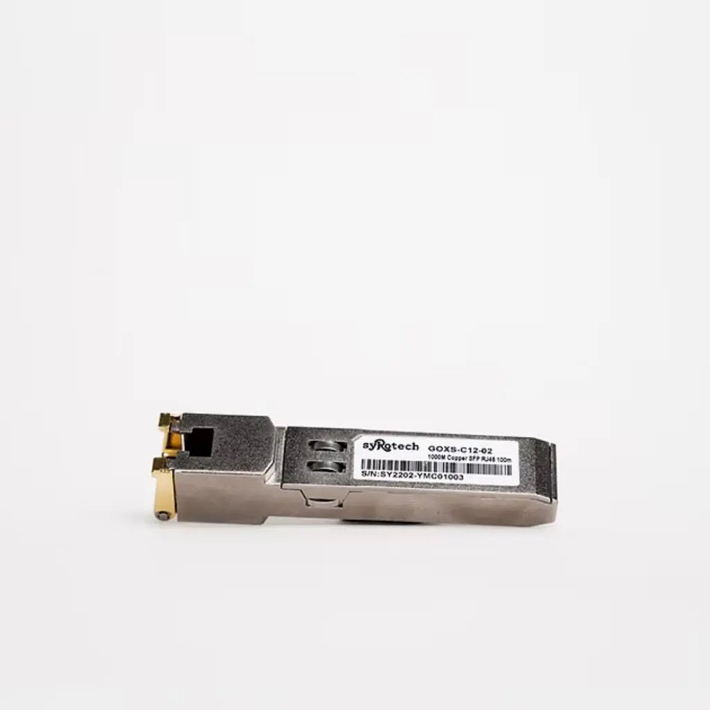Syrotech GOXS-C12-02 1G Gigabit Ethernet RJ-45 Copper SFP Transceiver Module