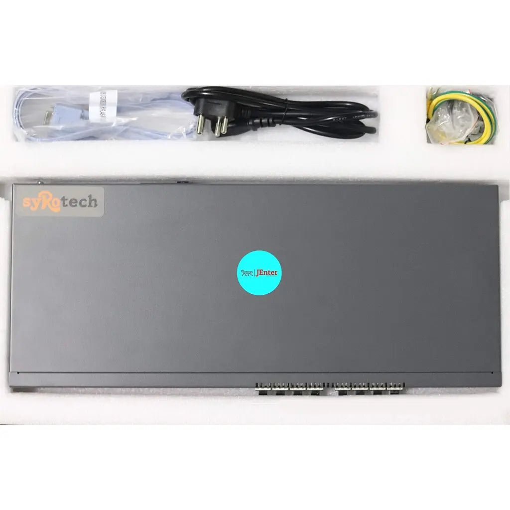 Syrotech SY-GOPON-4OLT-L3 4-Port Layer 3 EPON Optical Line Terminal for FTTH and FTTx Fiber Networks