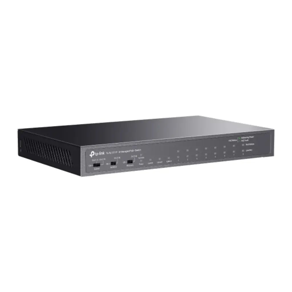 TP-Link TL-SL1311P 11-Port Desktop PoE+ Switch with 8 Fast Ethernet and 3 Gigabit Ports