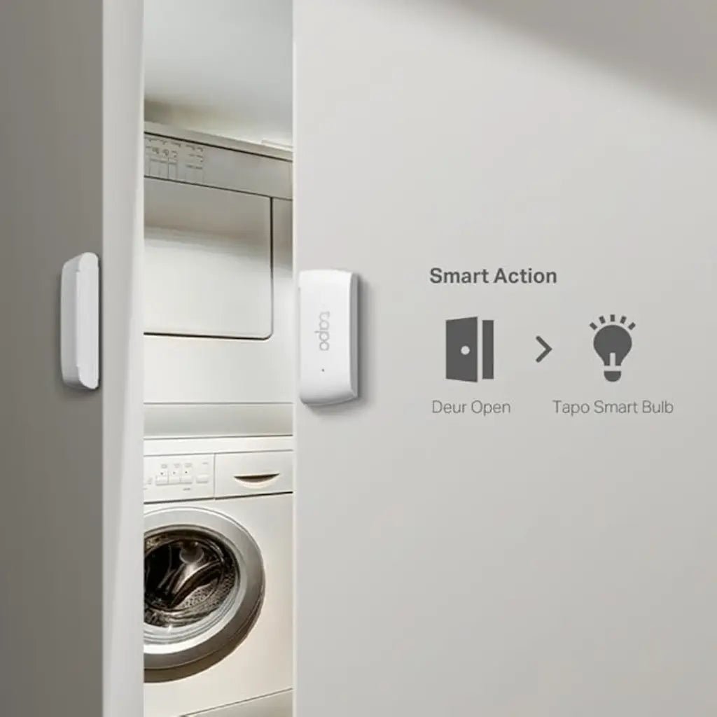 TP-Link Tapo T110 Smart Contact Sensor for Door and Window Monitoring with Real-Time Alerts and Automation