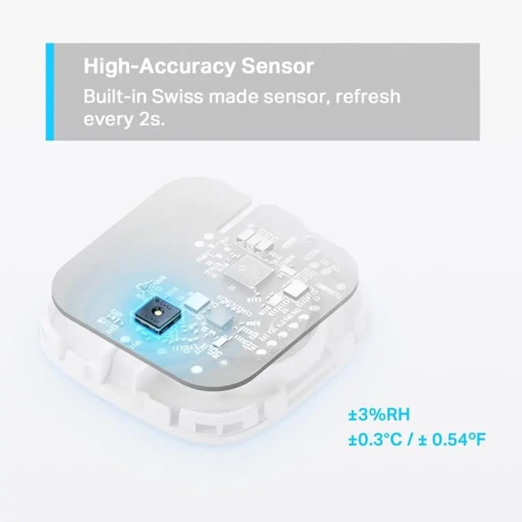 TP-Link Tapo T310 Smart Wireless Temperature and Humidity Sensor with High Accuracy and 2-Year Data Storage (Hub Required)