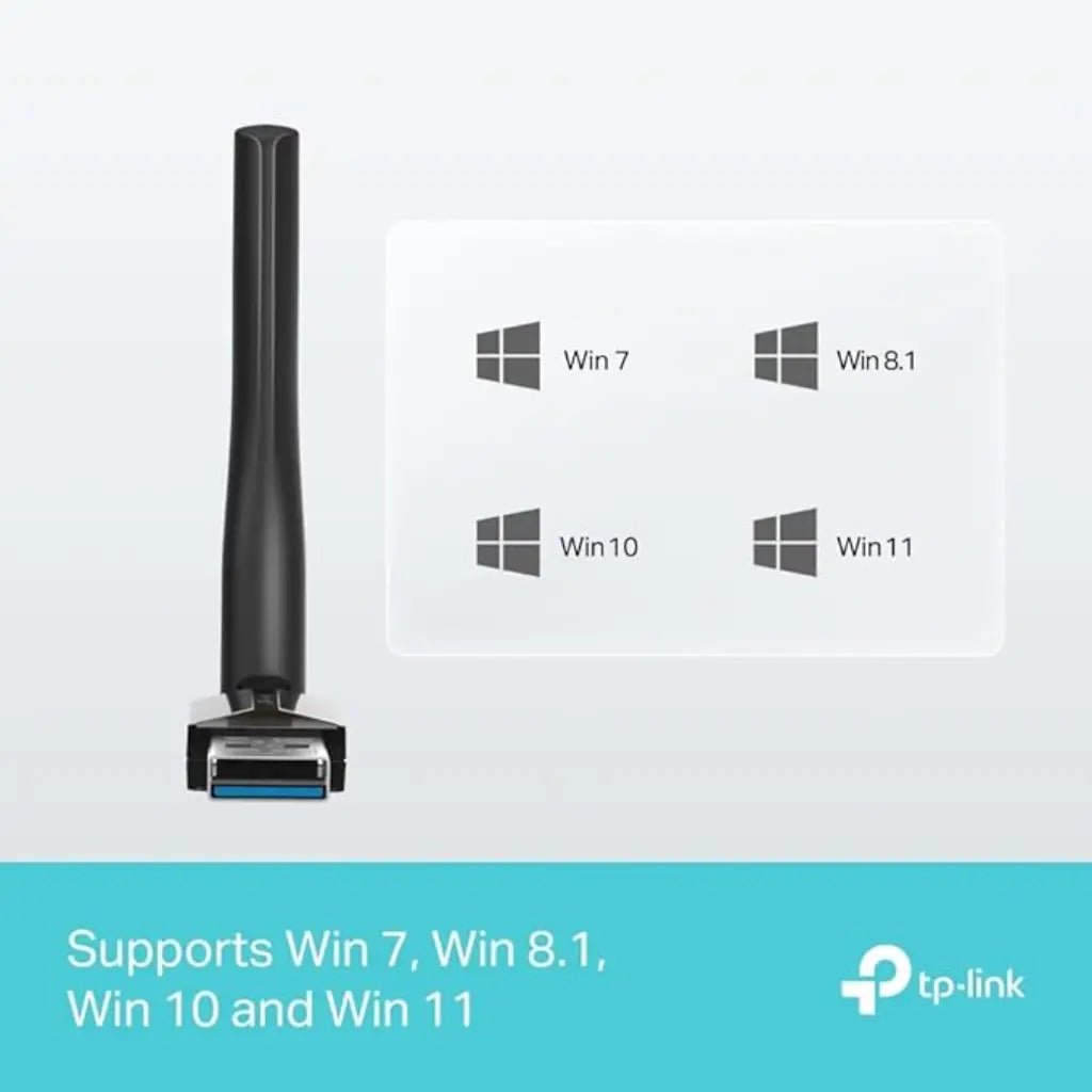 TP-Link UB500 Plus Long Range Bluetooth 5.3 USB Adapter with Adjustable Antenna for Windows PCs - High Performance Wireless Connectivity