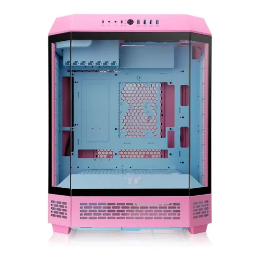 Thermaltake The Tower 600 ATX Mid Tower Tempered Glass PC Case - Hydrangea Blue