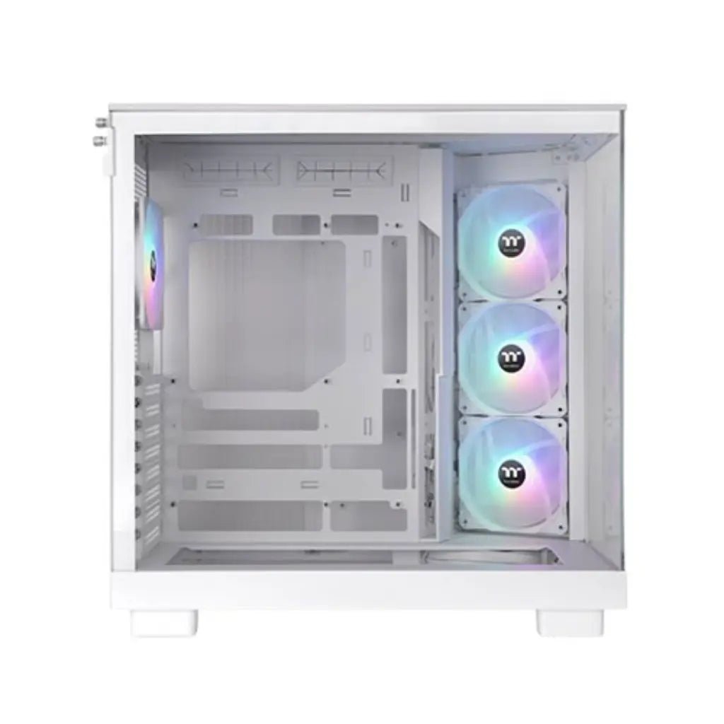 Thermaltake View 380 XL Tempered Glass ARGB Snow Mid Tower PC Gaming Case