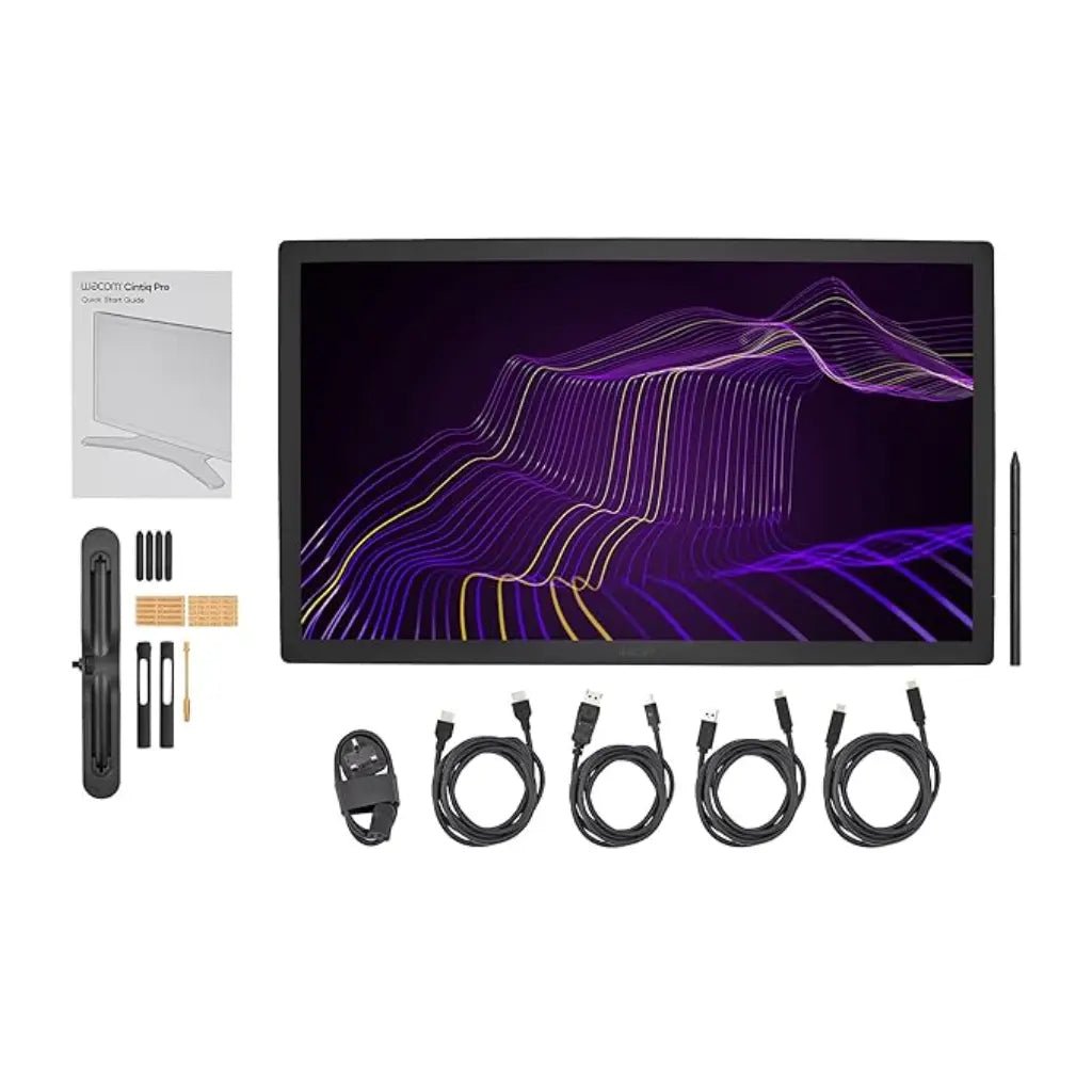 Wacom Cintiq Pro 27-Inch 4K 120Hz Interactive Pen Display with Pro Pen 3 (DTH271K4C)