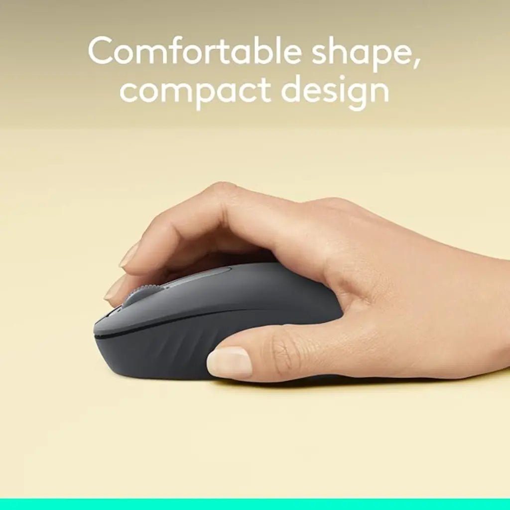 Logitech M196 Compact Bluetooth Wireless Optical Mouse - Graphite