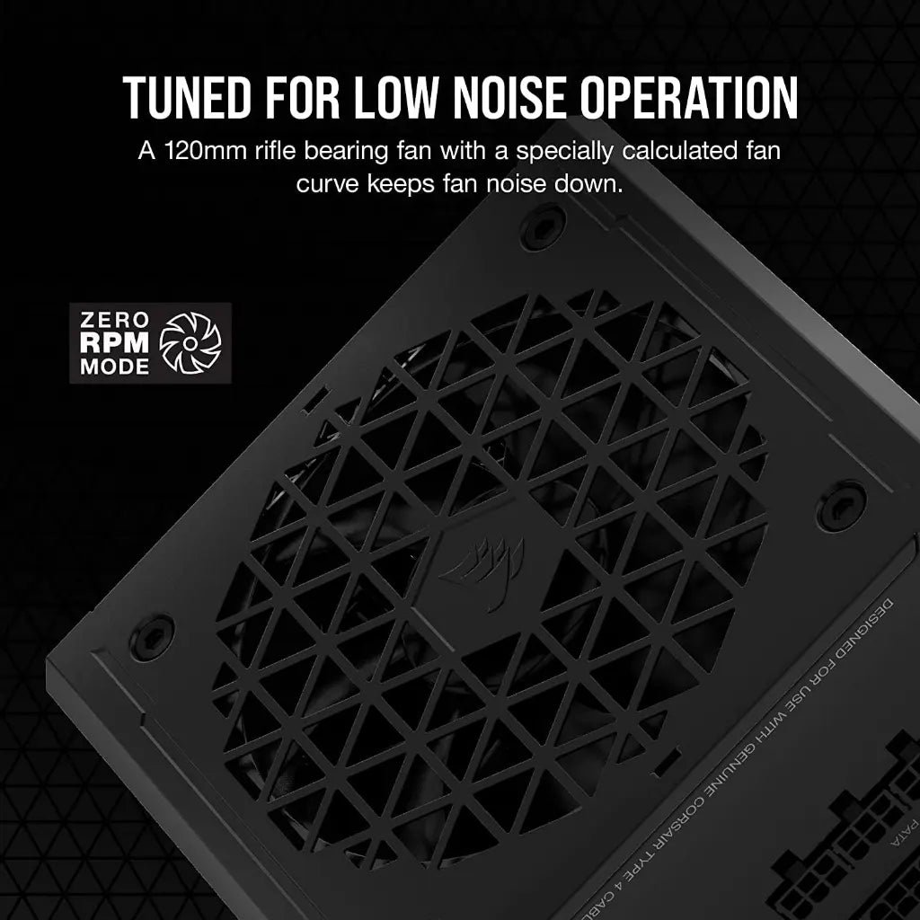 Corsair RMe Series RM850e 850W 80 Plus Gold Certified Fully Modular Low-Noise ATX Power Supply