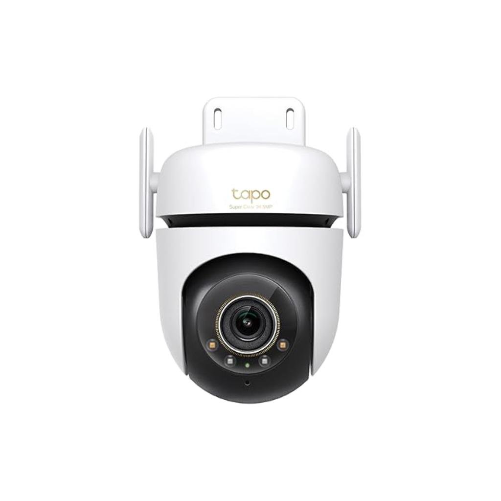 TP-Link Tapo C530WS 3K QHD Outdoor Pan/Tilt Security WiFi Camera with Smart AI Detection and Full-Color Night Vision