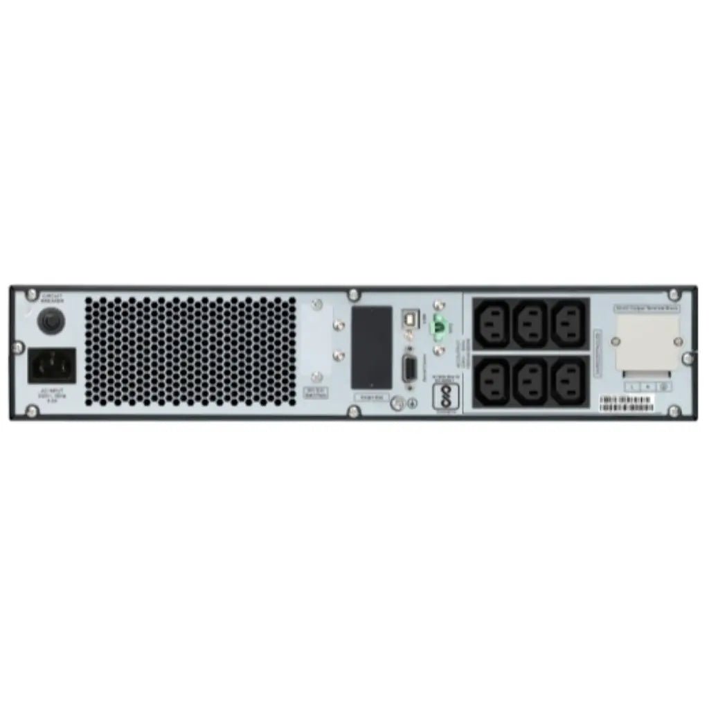 APC Easy UPS SRV3KL-IN 3KVA Online Double-Conversion UPS with Inbuilt Battery and Rackmount Design